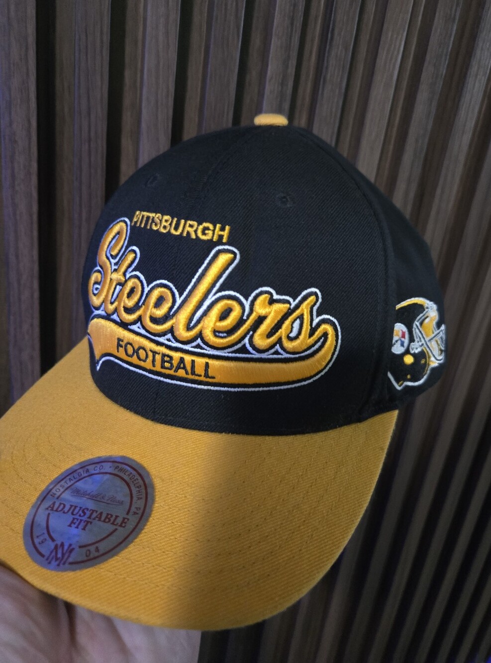 New Mitchell & Ness NFL Vintage Collection Pittsburgh Steelers Snapback Cap Hat